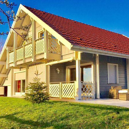 Chalet Le Flocon Bleu - Mauselaine Avec Vue Sur Le Lac De Gérardmer Eksteriør bilde