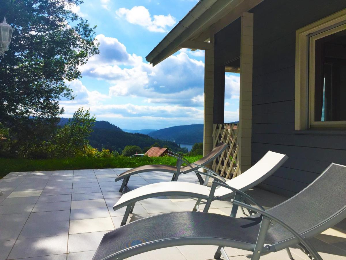 Chalet Le Flocon Bleu - Mauselaine Avec Vue Sur Le Lac De Gérardmer Eksteriør bilde