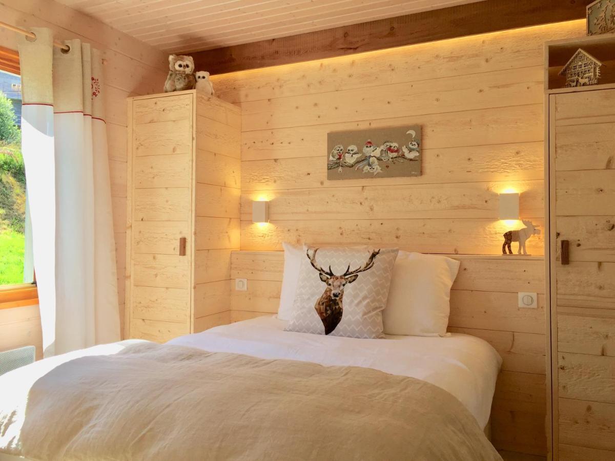 Chalet Le Flocon Bleu - Mauselaine Avec Vue Sur Le Lac De Gérardmer Eksteriør bilde